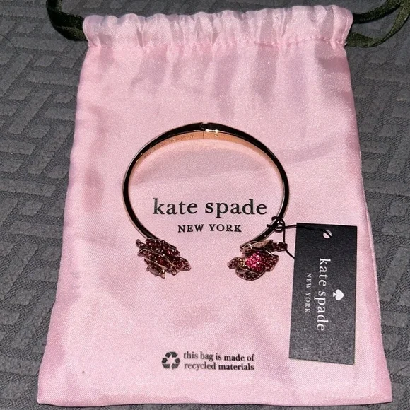 NWT Scarlet Blooms Rose Hinge Cuff - Picture 8 of 9